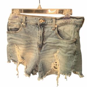 Kendall & Kylie Icon Distressed Jean Shorts